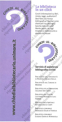 Segnalibro promozione 2010/2011